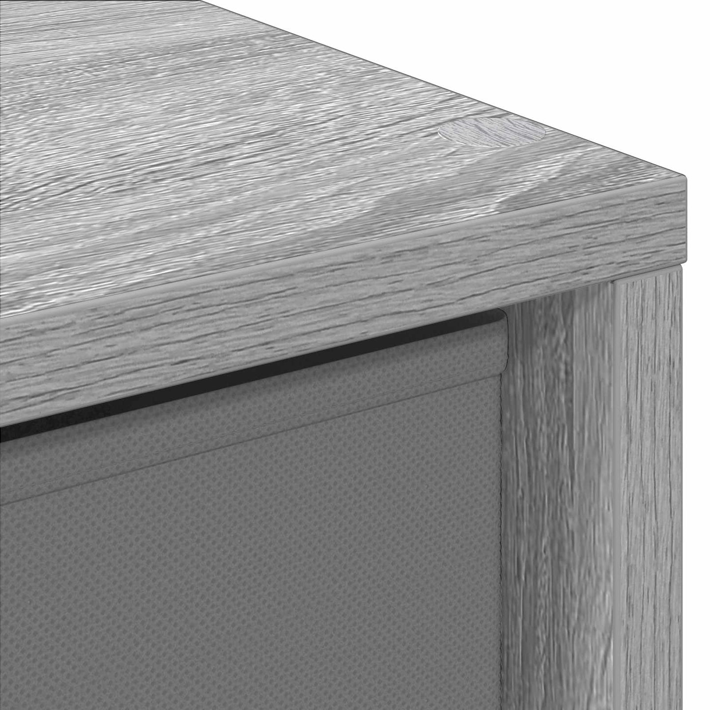 Dressoir met lade Grijs Sonoma 25,5 x 22 x 69,5 cm is nu te koop bij PeponiXL, paradijselijk wonen!