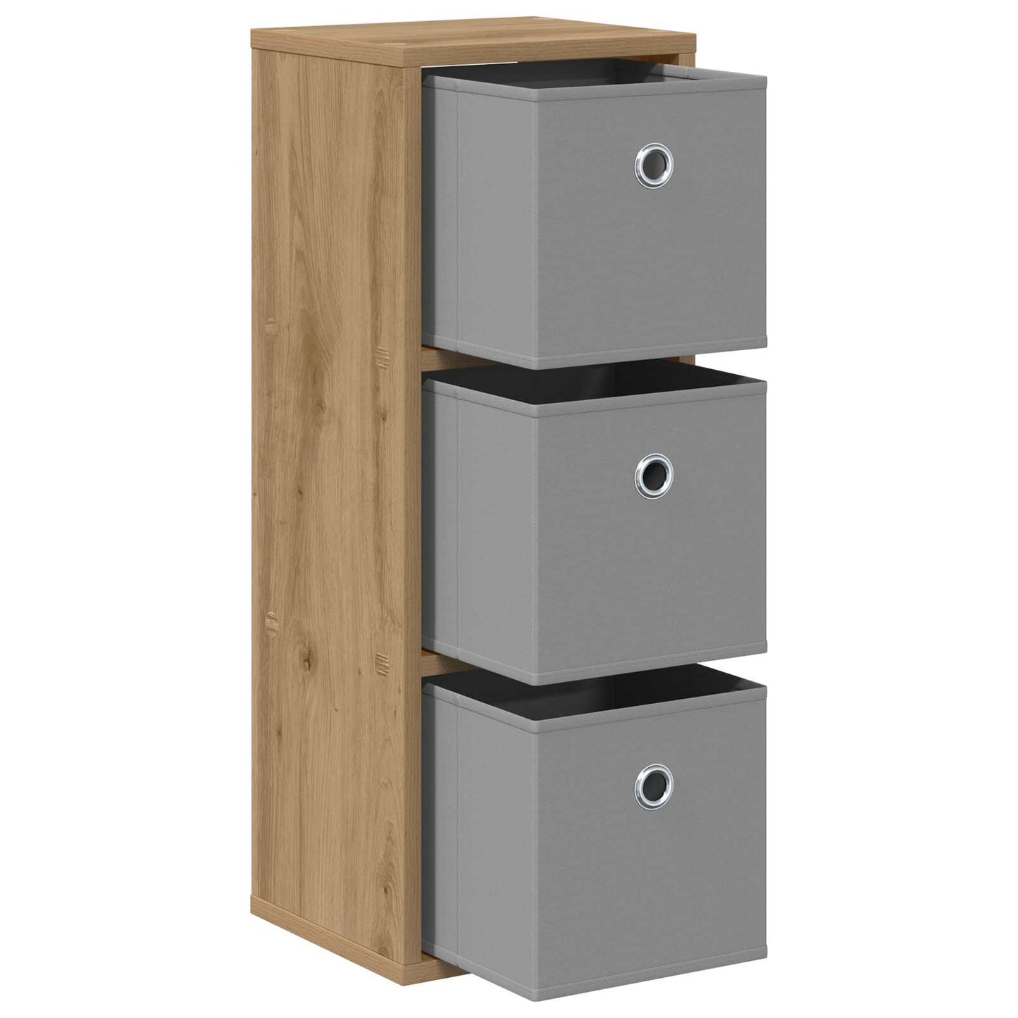 Dressoir met lade Artisan Eiken 25,5 x 22 x 69,5 cm is nu te koop bij PeponiXL, paradijselijk wonen!