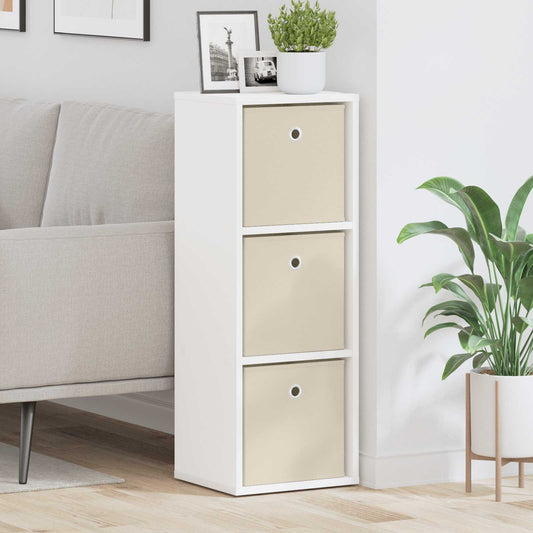 Dressoir met lade Wit 30,5 x 27 x 84,5 cm is nu te koop bij PeponiXL, paradijselijk wonen!