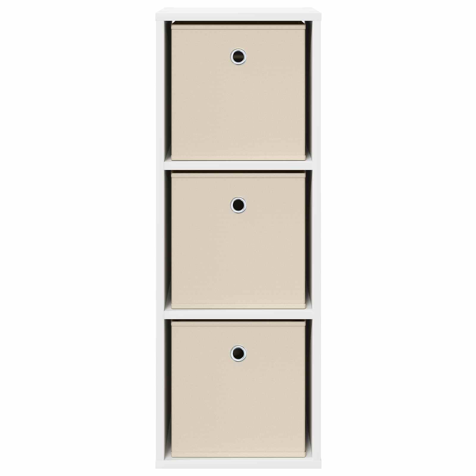 Dressoir met lade Wit 30,5 x 27 x 84,5 cm is nu te koop bij PeponiXL, paradijselijk wonen!