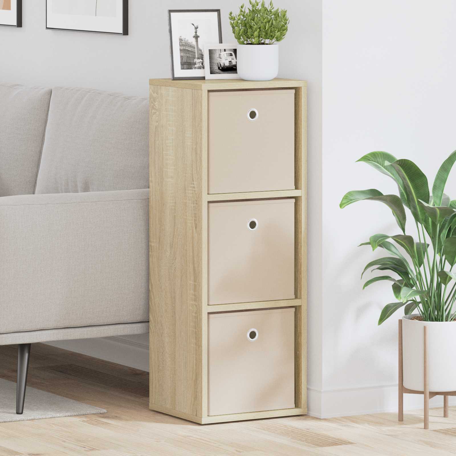 Dressoir met lade Sonoma Eiken 30,5 x 27 x 84,5 cm is nu te koop bij PeponiXL, paradijselijk wonen!
