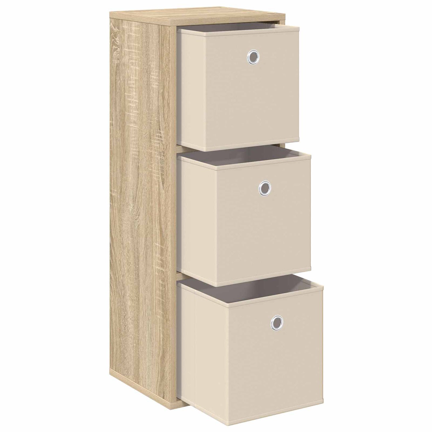 Dressoir met lade Sonoma Eiken 30,5 x 27 x 84,5 cm is nu te koop bij PeponiXL, paradijselijk wonen!
