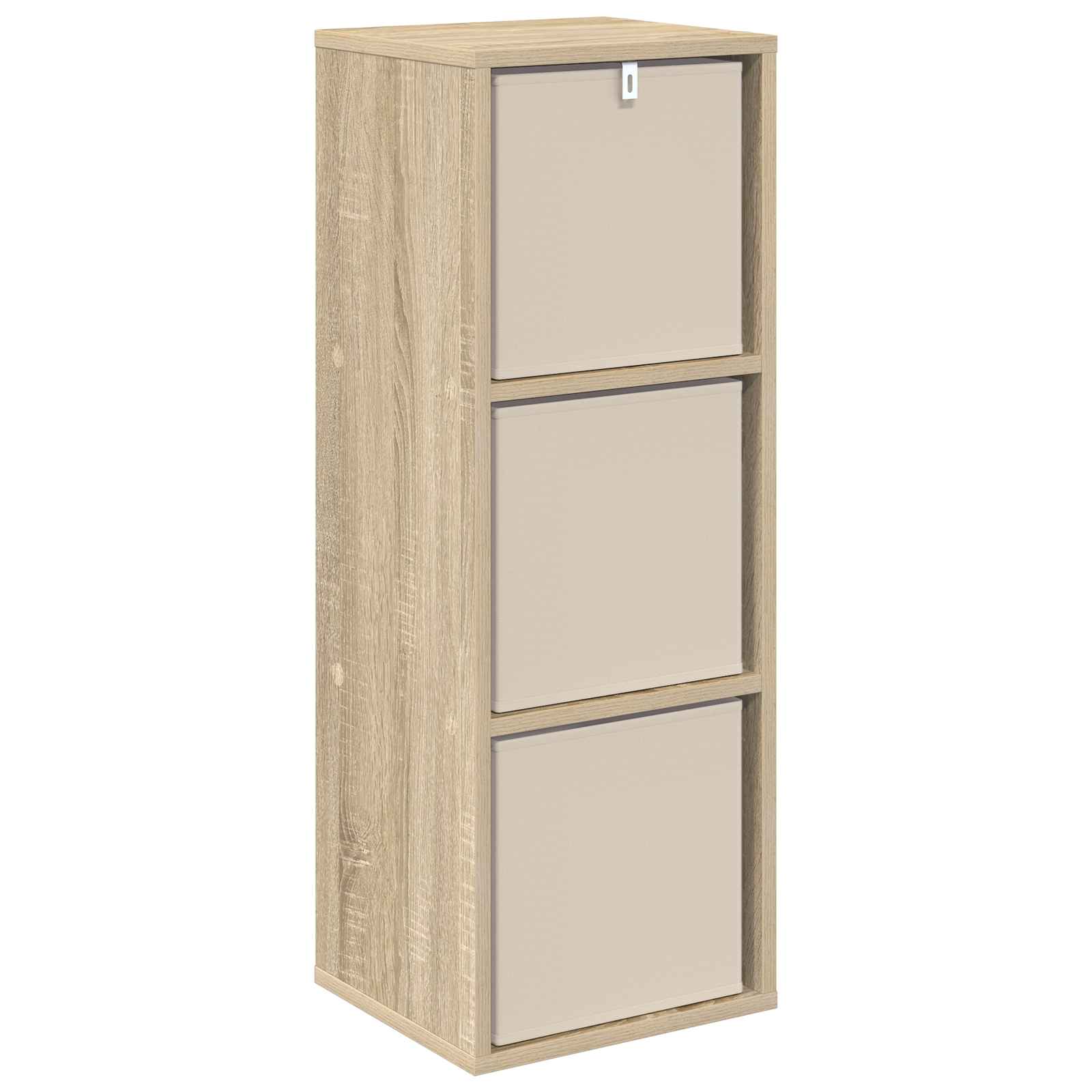 Dressoir met lade Sonoma Eiken 30,5 x 27 x 84,5 cm is nu te koop bij PeponiXL, paradijselijk wonen!