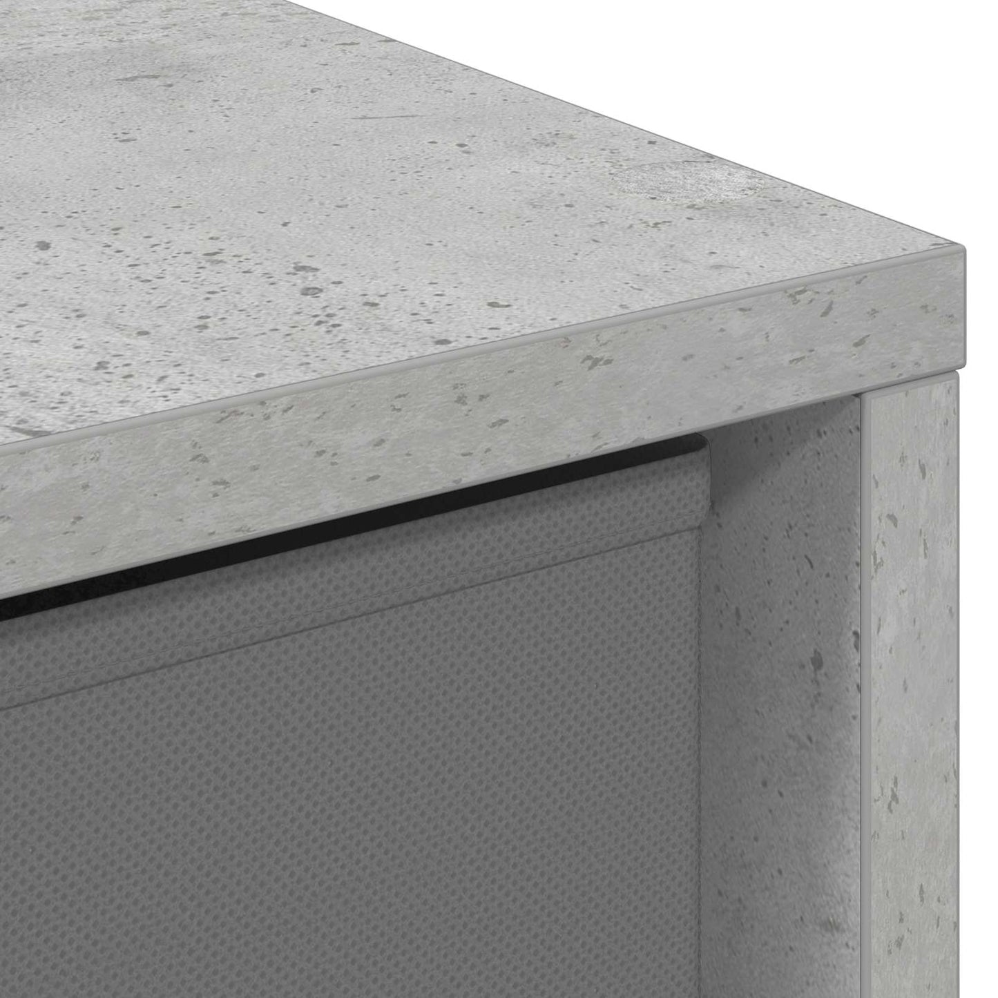 Dressoir met lade Beton Grijs 30,5 x 27 x 84,5 cm is nu te koop bij PeponiXL, paradijselijk wonen!