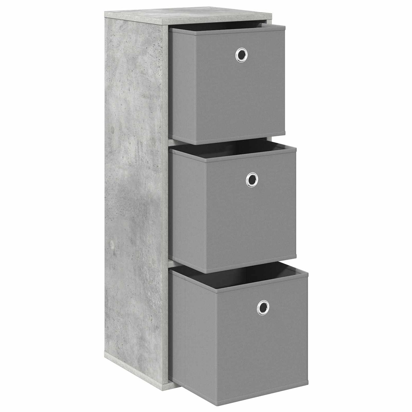 Dressoir met lade Beton Grijs 30,5 x 27 x 84,5 cm is nu te koop bij PeponiXL, paradijselijk wonen!