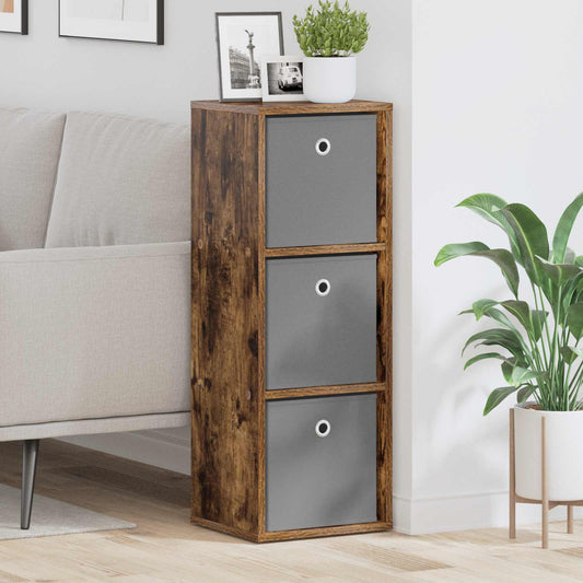 Dressoir met lade Gerookt eiken 30,5 x 27 x 84,5 cm is nu te koop bij PeponiXL, paradijselijk wonen!