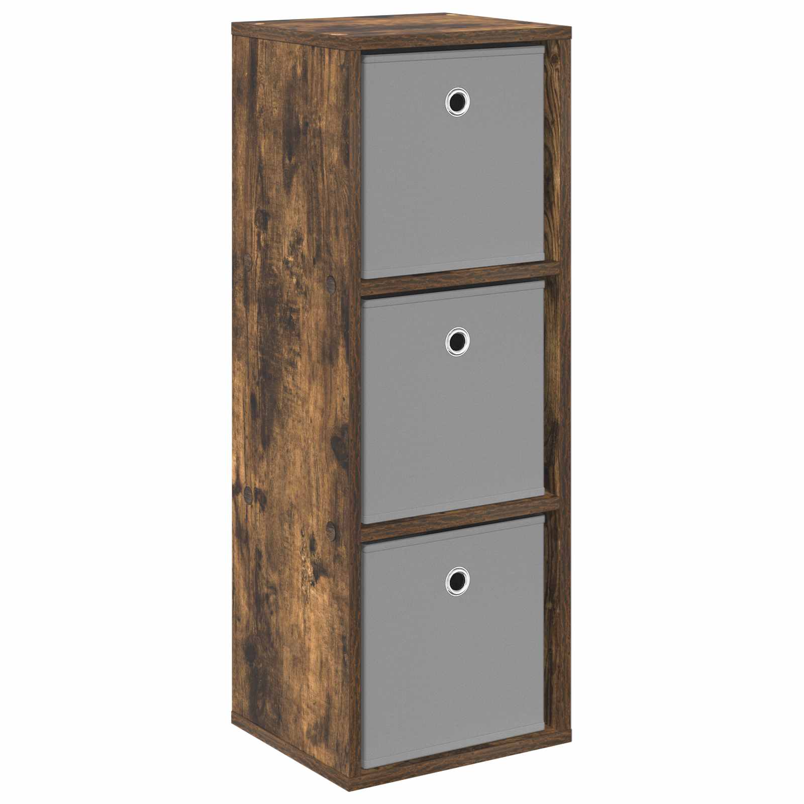 Dressoir met lade Gerookt eiken 30,5 x 27 x 84,5 cm is nu te koop bij PeponiXL, paradijselijk wonen!