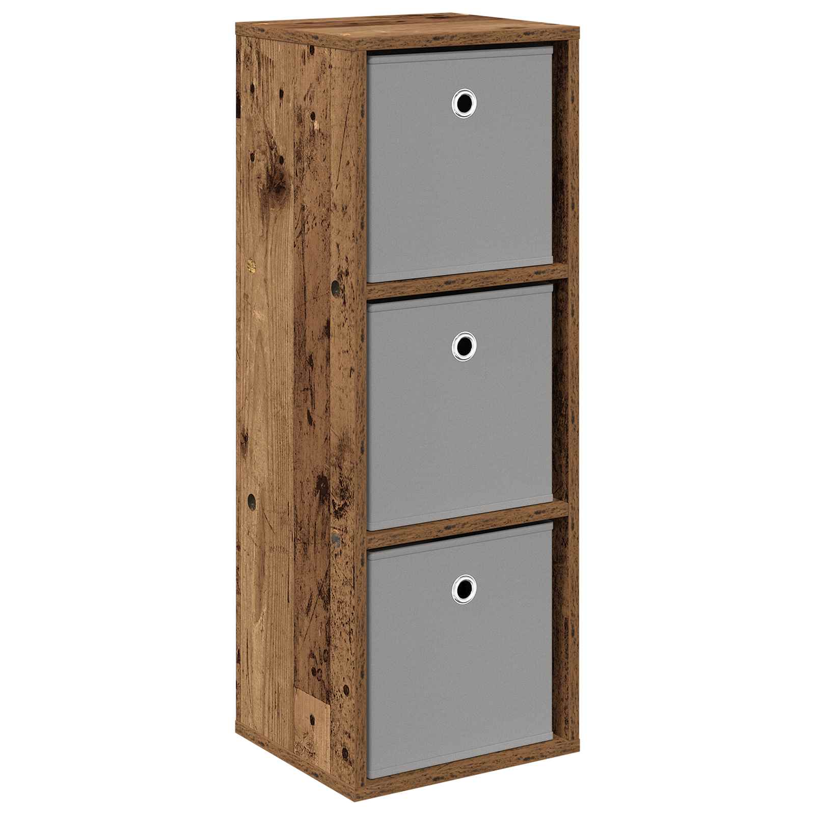 Dressoir met lade Oudhout 30,5 x 27 x 84,5 cm is nu te koop bij PeponiXL, paradijselijk wonen!