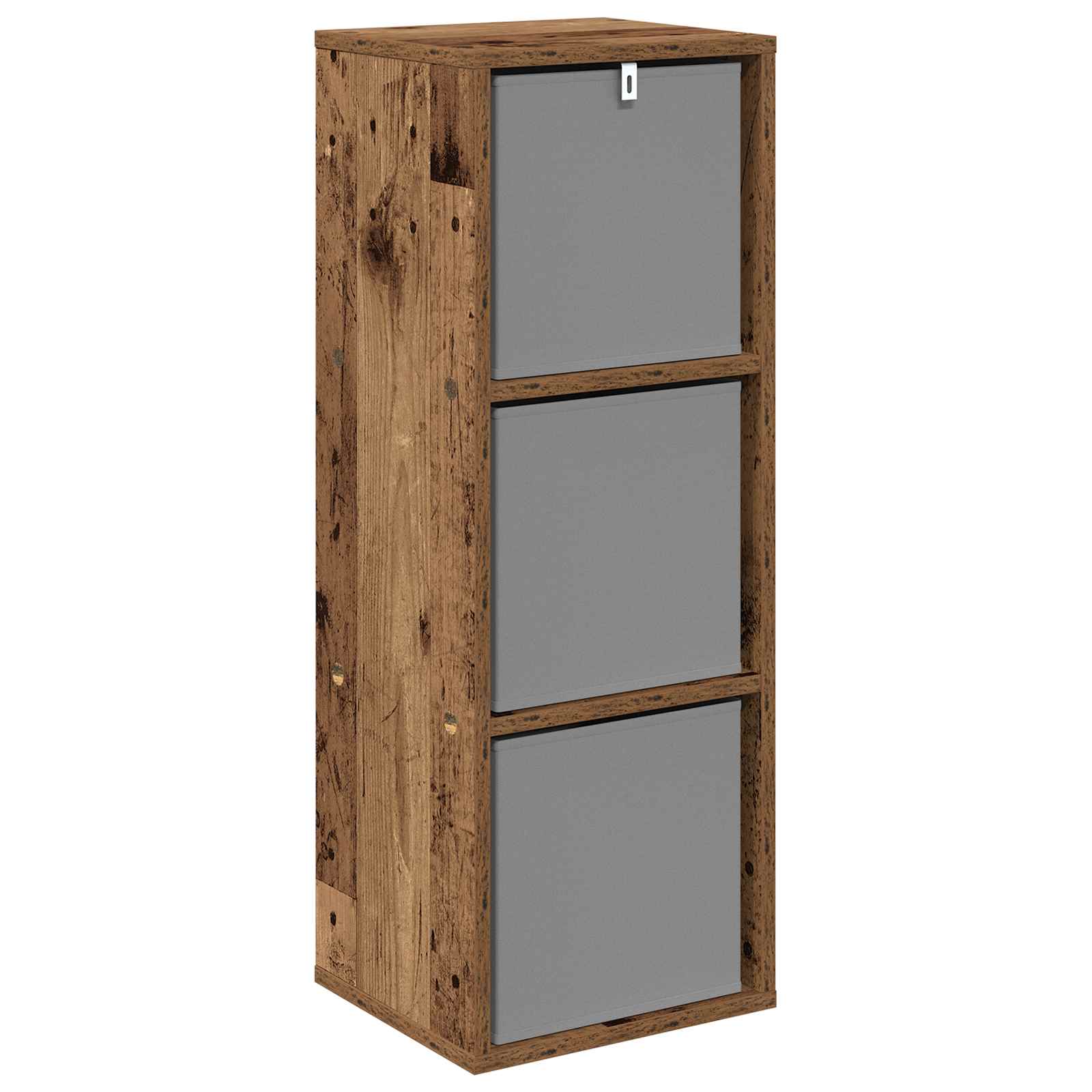 Dressoir met lade Oudhout 30,5 x 27 x 84,5 cm is nu te koop bij PeponiXL, paradijselijk wonen!