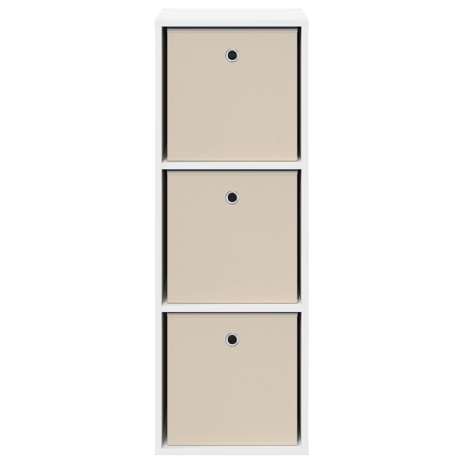 Dressoir met lade Wit 35 x 32 x 99,5 cm is nu te koop bij PeponiXL, paradijselijk wonen!