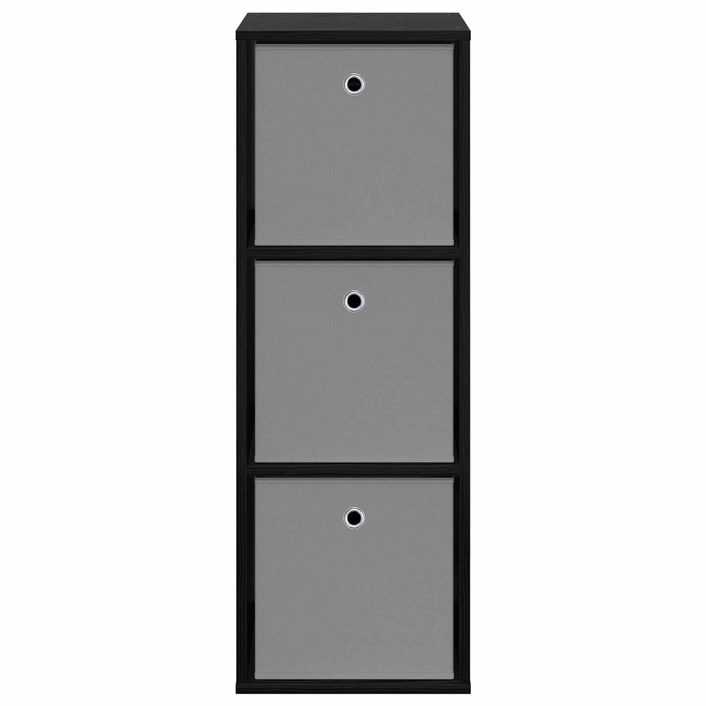 Dressoir met lade Zwart Eiken 35 x 32 x 99,5 cm is nu te koop bij PeponiXL, paradijselijk wonen!