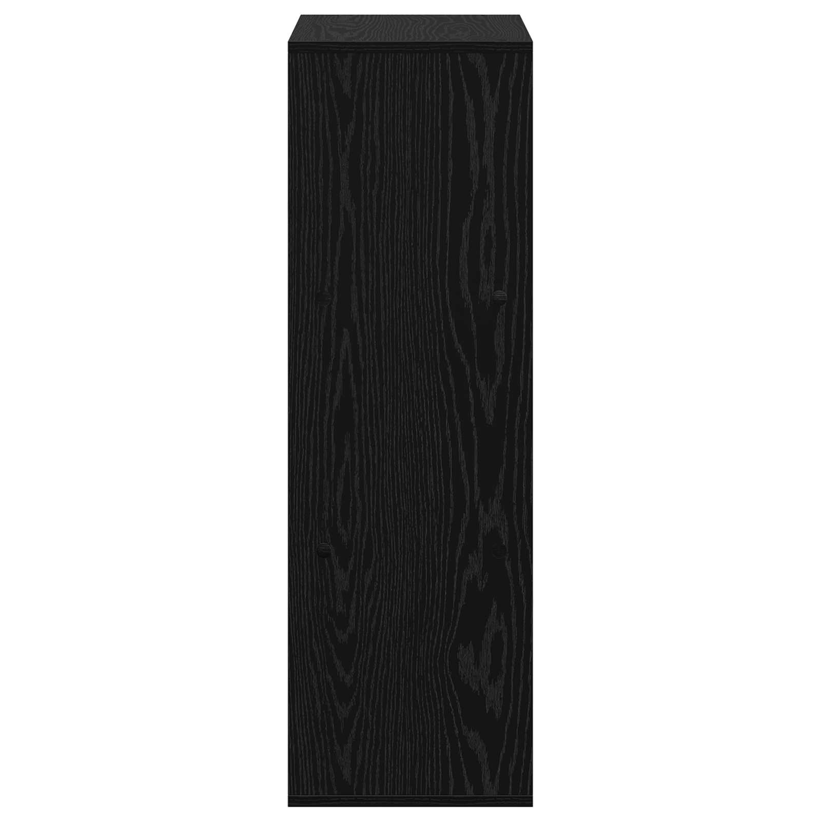 Dressoir met lade Zwart Eiken 35 x 32 x 99,5 cm is nu te koop bij PeponiXL, paradijselijk wonen!