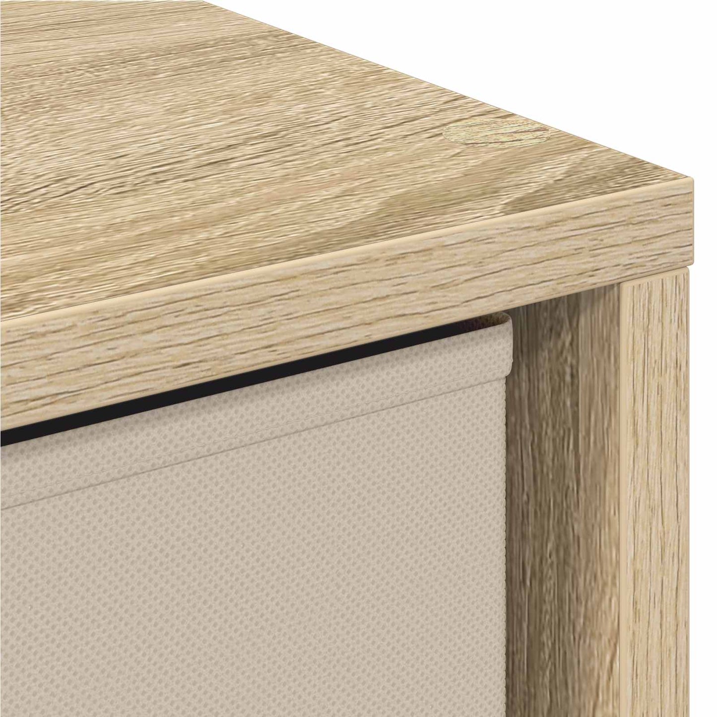 Dressoir met lade Sonoma Eiken 35 x 32 x 99,5 cm is nu te koop bij PeponiXL, paradijselijk wonen!