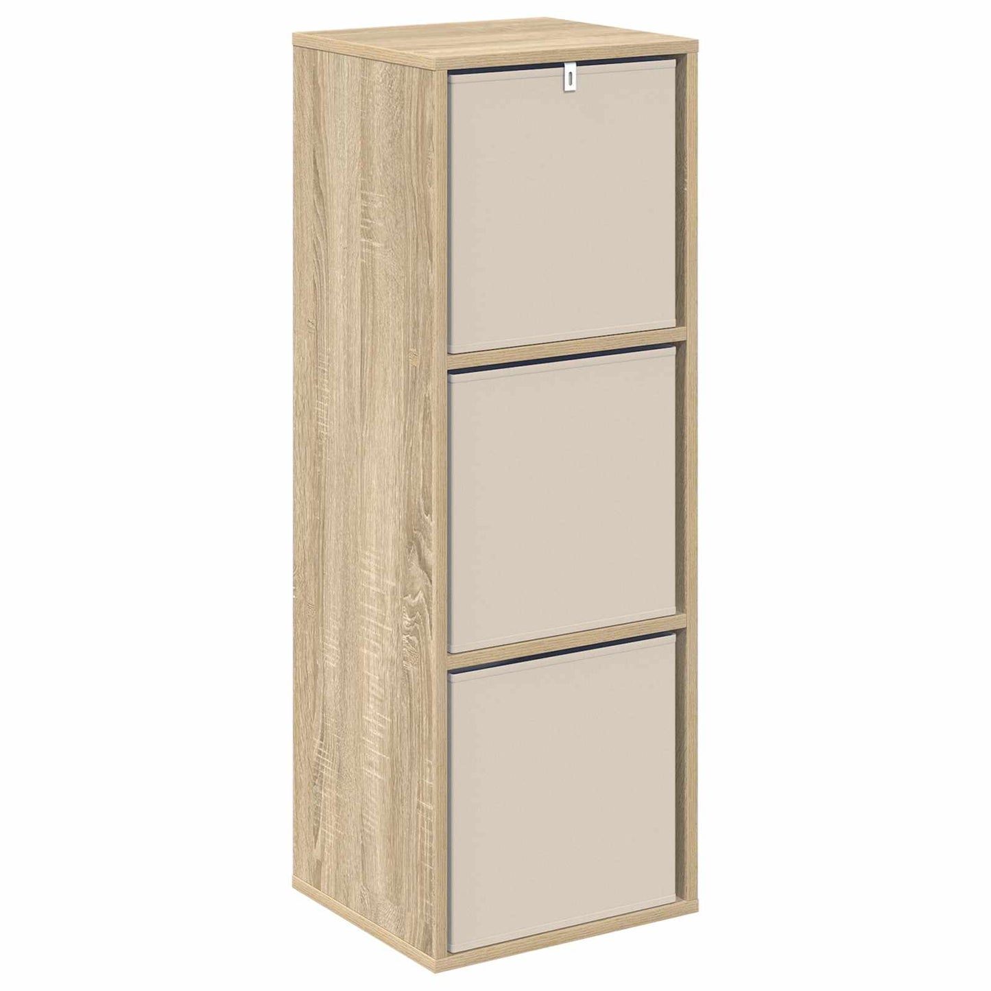 Dressoir met lade Sonoma Eiken 35 x 32 x 99,5 cm is nu te koop bij PeponiXL, paradijselijk wonen!