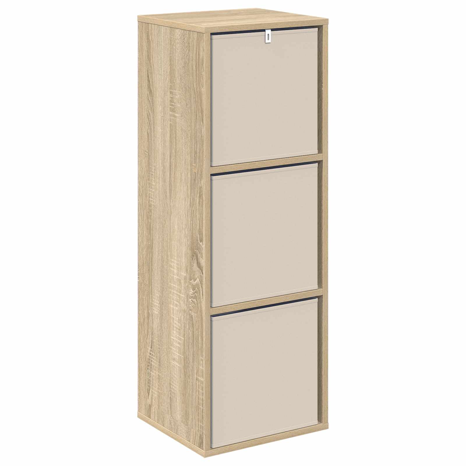 Dressoir met lade Sonoma Eiken 35 x 32 x 99,5 cm is nu te koop bij PeponiXL, paradijselijk wonen!