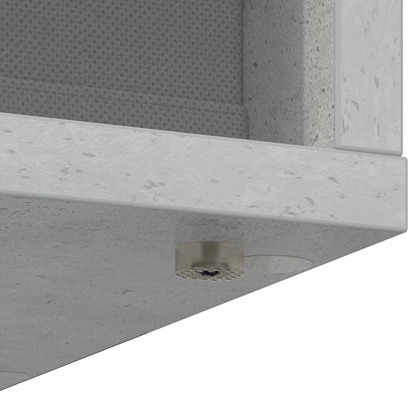 Dressoir met lade Beton Grijs 35 x 32 x 99,5 cm is nu te koop bij PeponiXL, paradijselijk wonen!