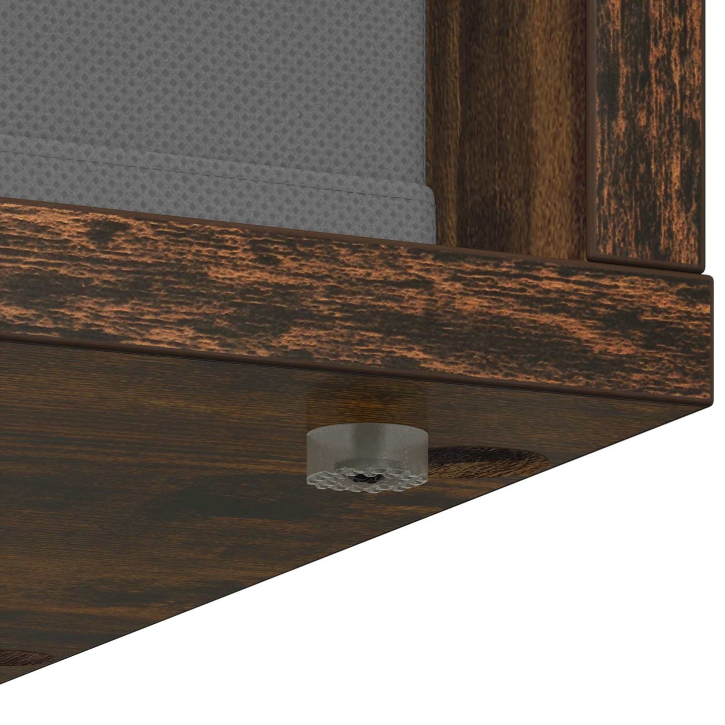Dressoir met lade Gerookt eiken 35 x 32 x 99,5 cm is nu te koop bij PeponiXL, paradijselijk wonen!