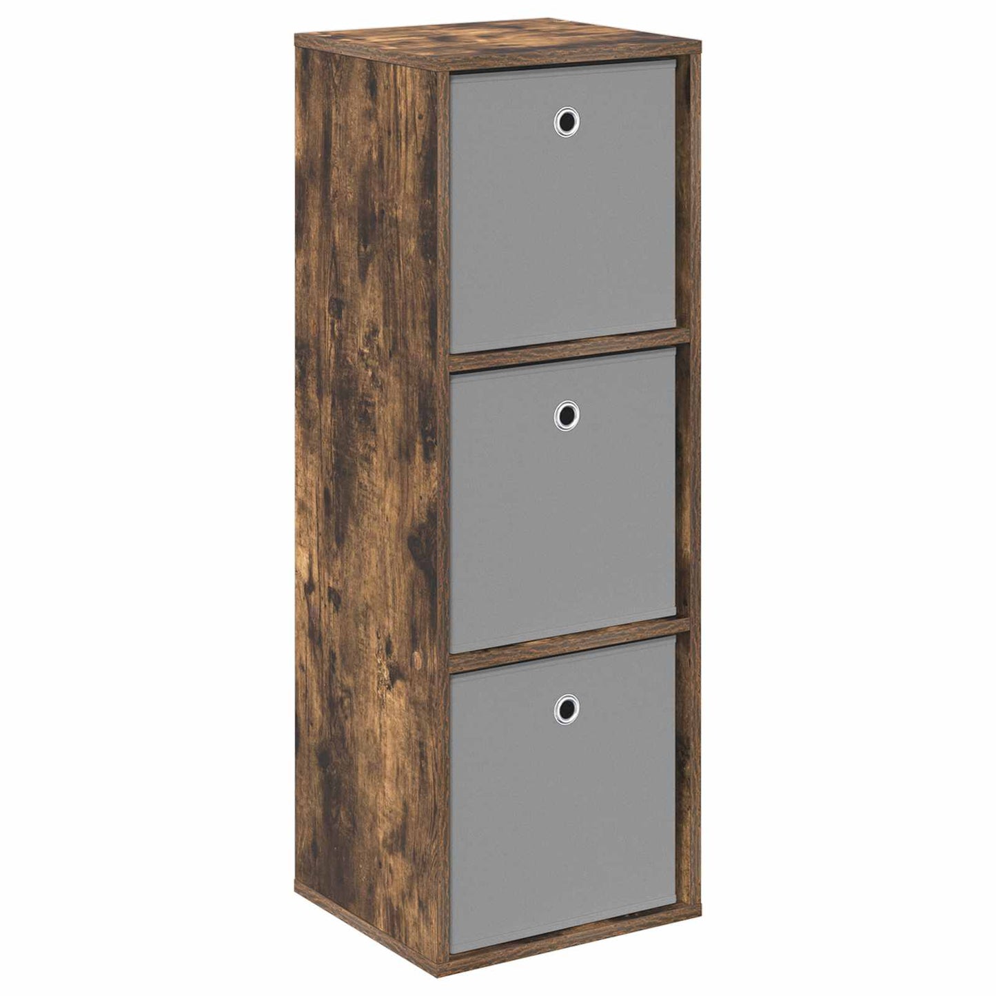 Dressoir met lade Gerookt eiken 35 x 32 x 99,5 cm is nu te koop bij PeponiXL, paradijselijk wonen!