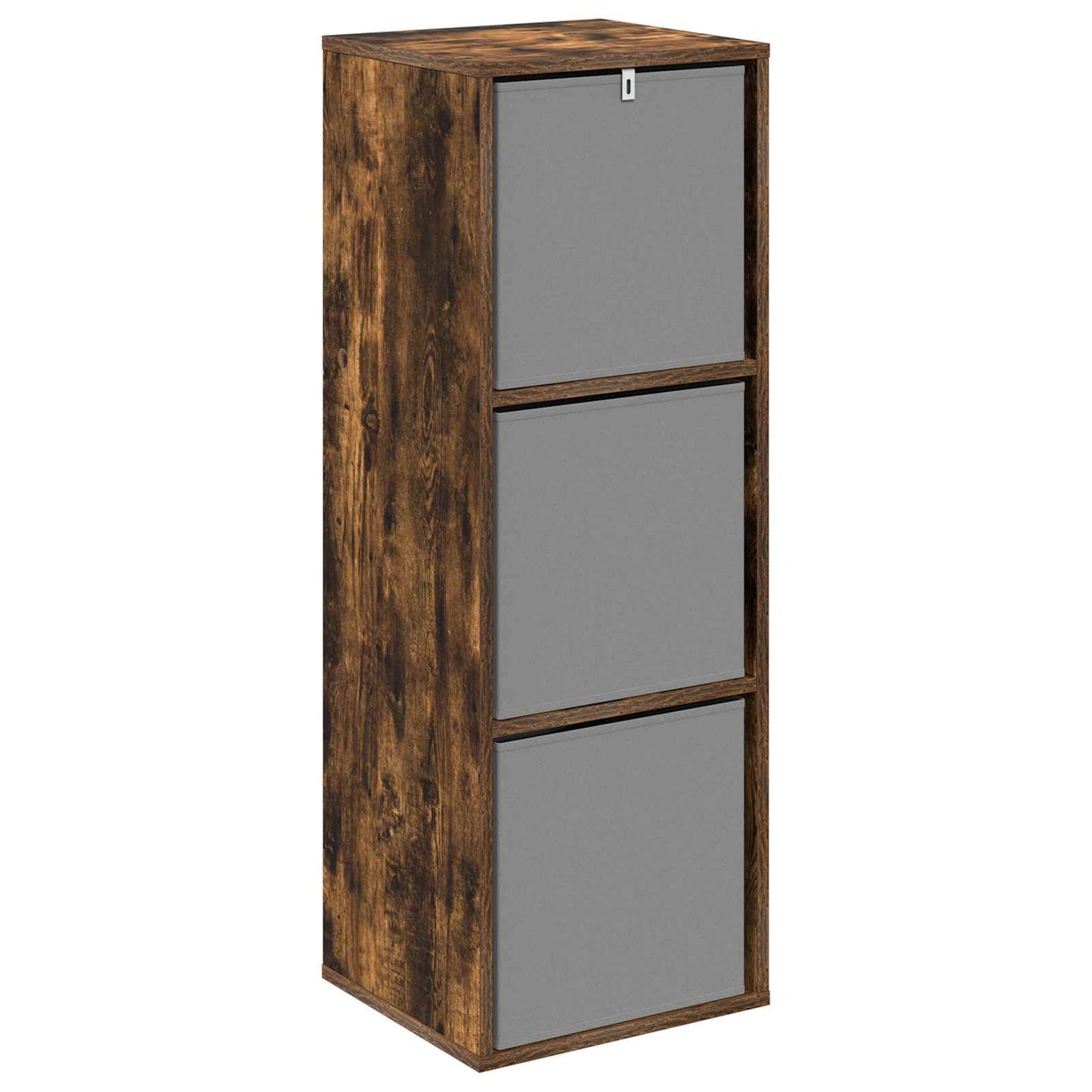 Dressoir met lade Gerookt eiken 35 x 32 x 99,5 cm is nu te koop bij PeponiXL, paradijselijk wonen!