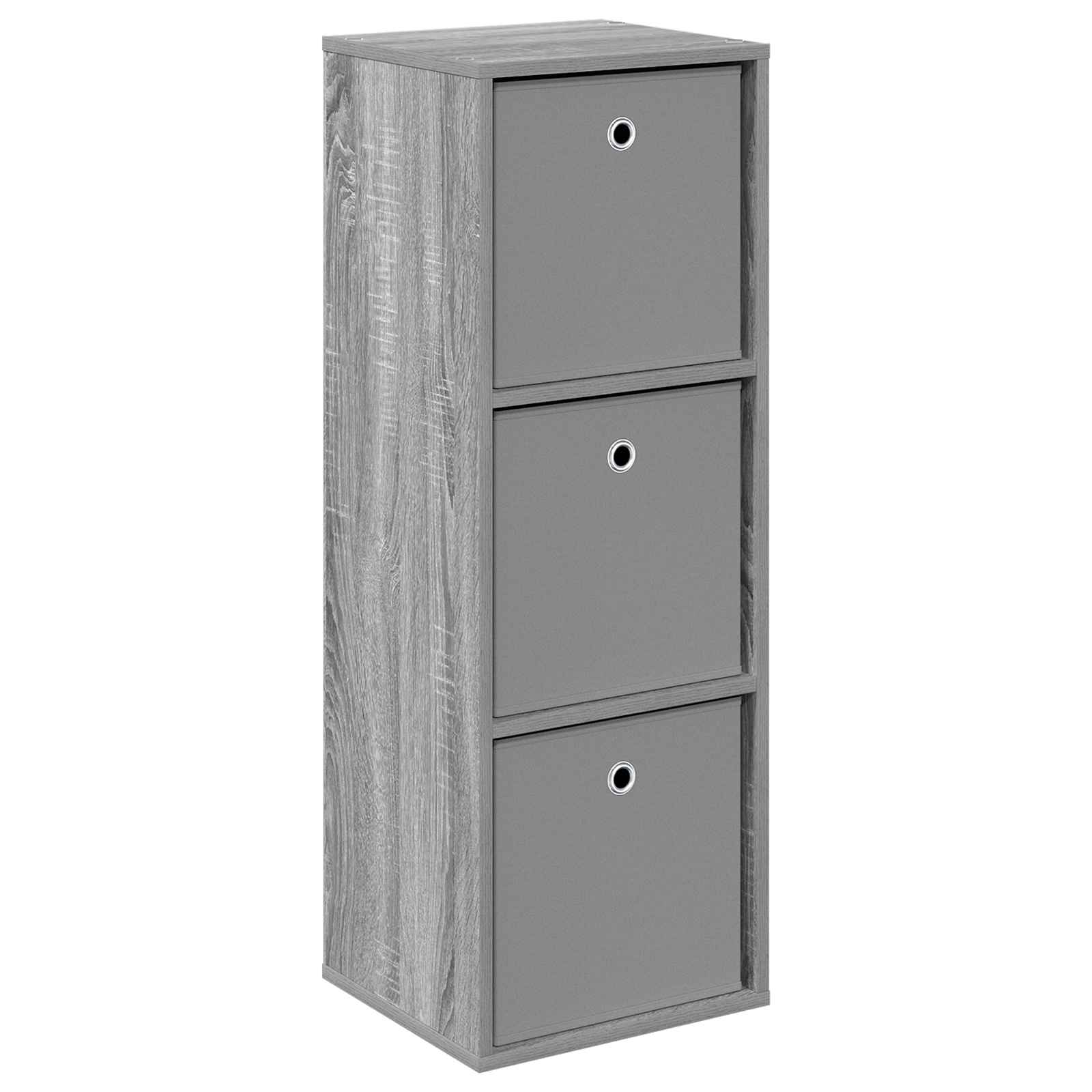 Dressoir met lade Grijs Sonoma 35 x 32 x 99,5 cm is nu te koop bij PeponiXL, paradijselijk wonen!