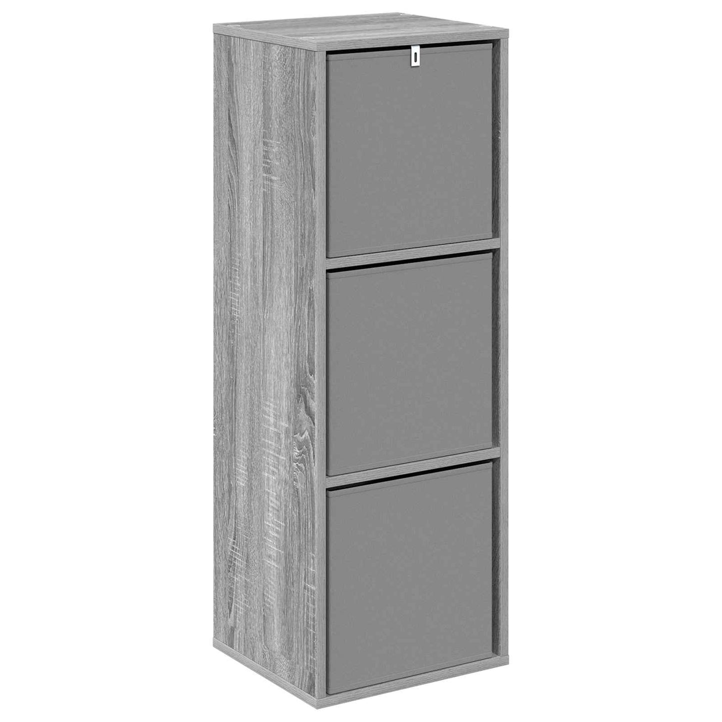 Dressoir met lade Grijs Sonoma 35 x 32 x 99,5 cm is nu te koop bij PeponiXL, paradijselijk wonen!