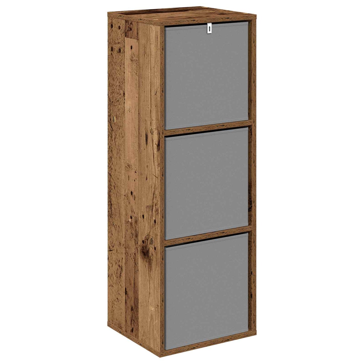 Dressoir met lade Oudhout 35 x 32 x 99,5 cm is nu te koop bij PeponiXL, paradijselijk wonen!
