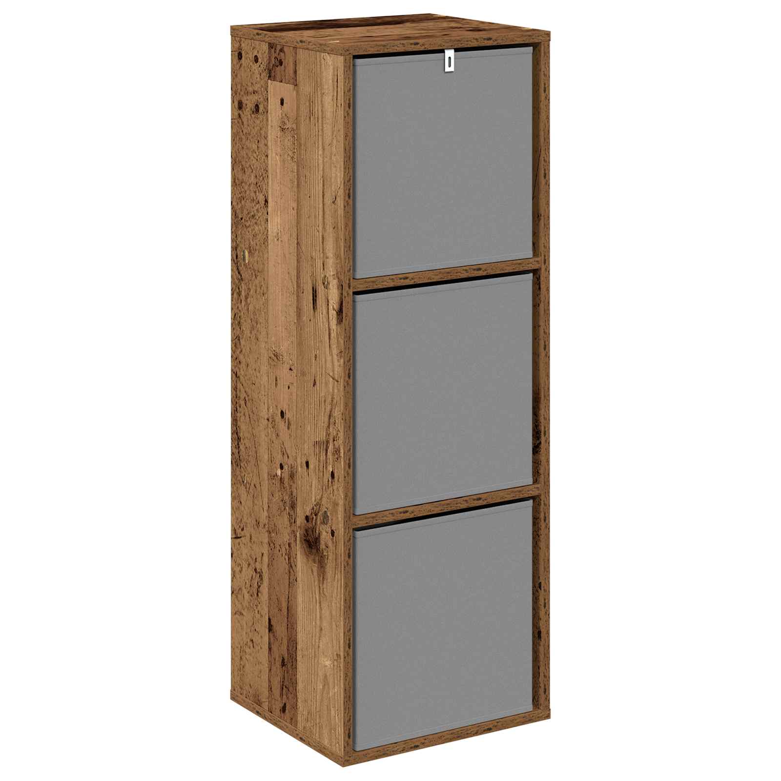 Dressoir met lade Oudhout 35 x 32 x 99,5 cm is nu te koop bij PeponiXL, paradijselijk wonen!