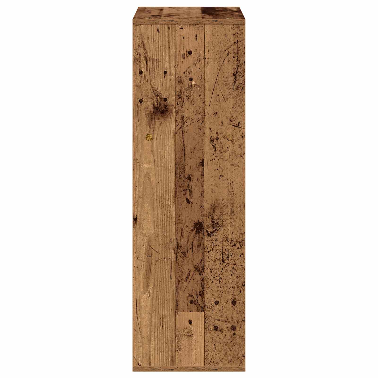 Dressoir met lade Oudhout 35 x 32 x 99,5 cm is nu te koop bij PeponiXL, paradijselijk wonen!