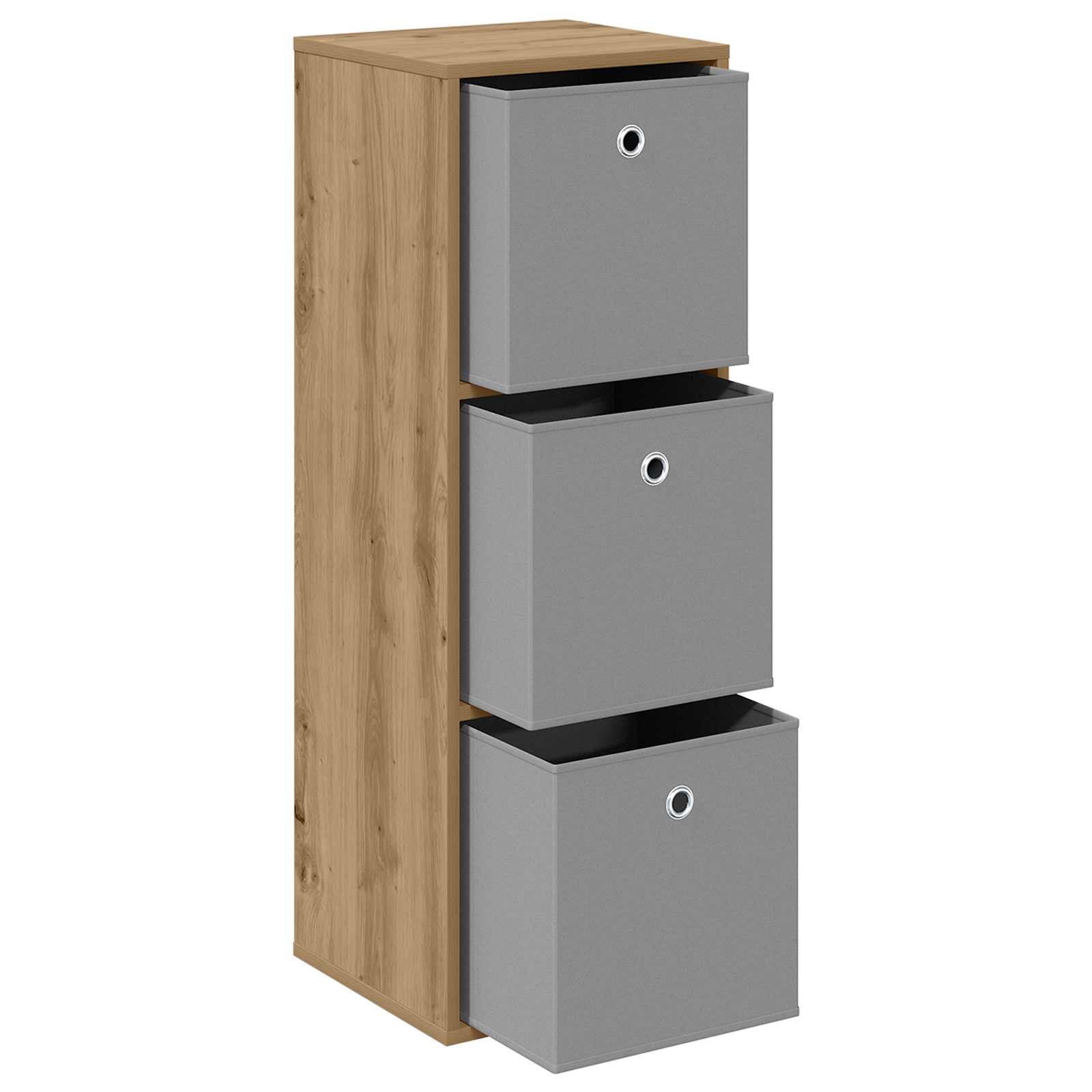Dressoir met lade Artisan Eiken 35 x 32 x 99,5 cm is nu te koop bij PeponiXL, paradijselijk wonen!