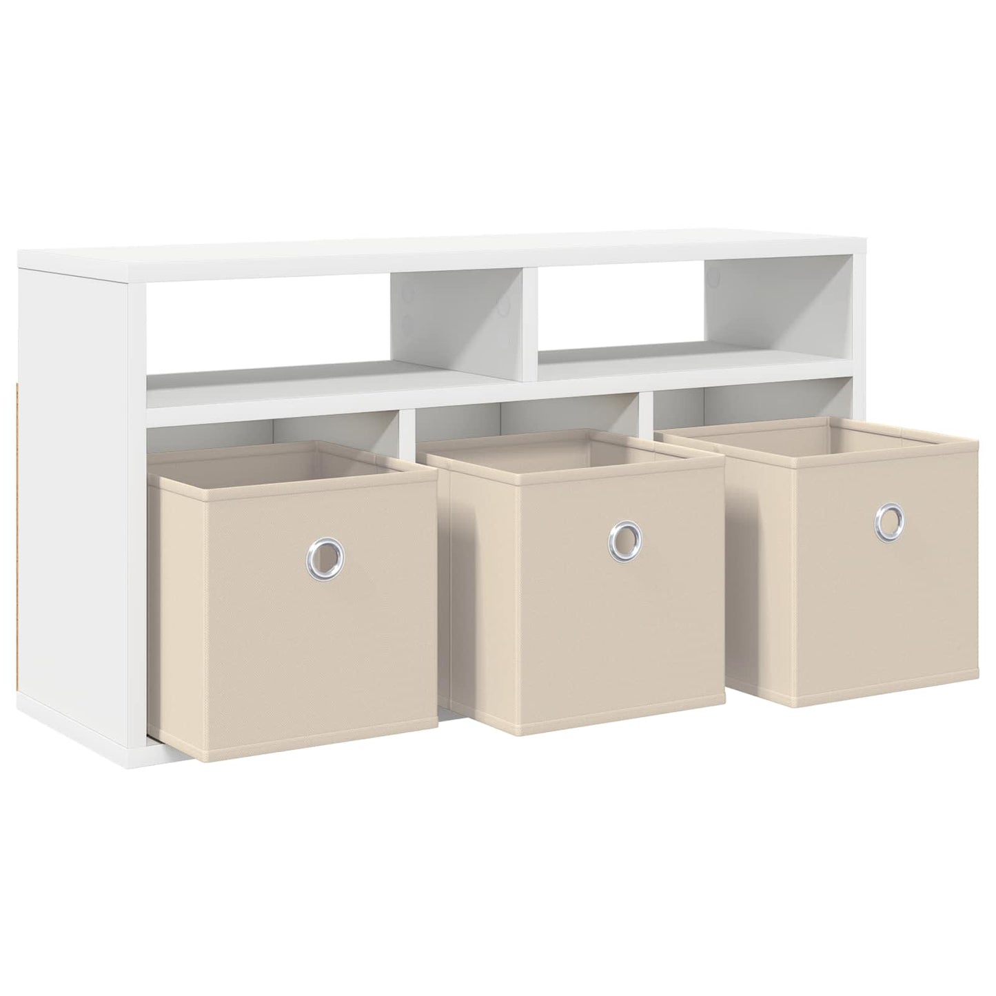 Laagkast met lade Wit 72 x 22,5 x 38 cm is nu te koop bij PeponiXL, paradijselijk wonen!