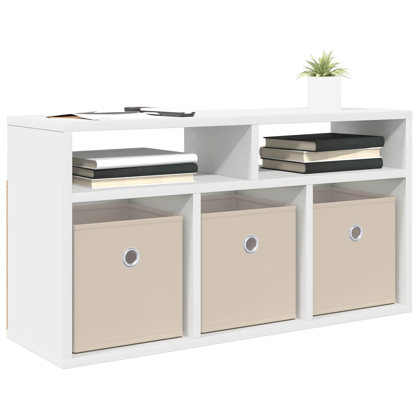 Laagkast met lade Wit 72 x 22,5 x 38 cm is nu te koop bij PeponiXL, paradijselijk wonen!