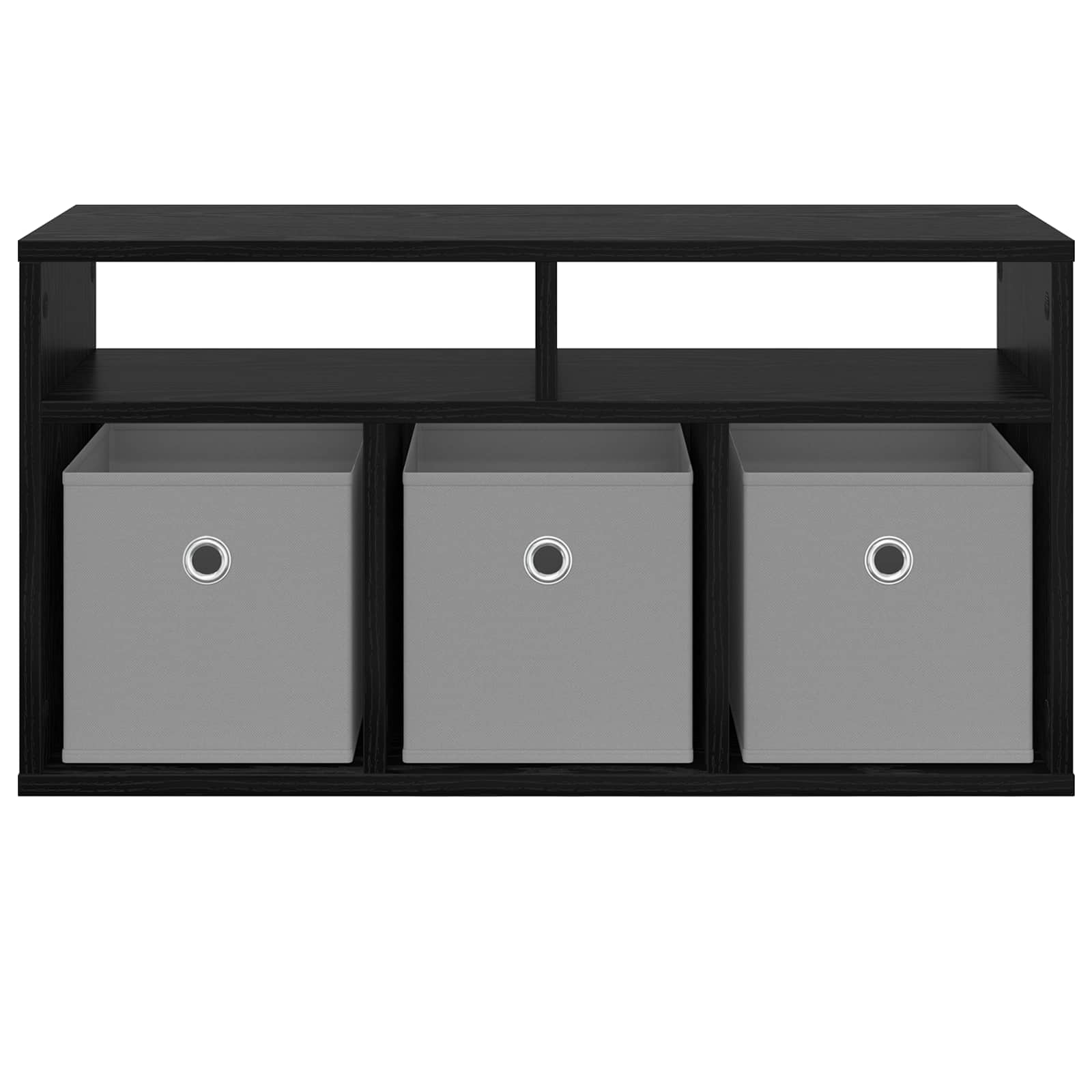 Laagkast met lade Zwart Eiken 72 x 22,5 x 38 cm is nu te koop bij PeponiXL, paradijselijk wonen!