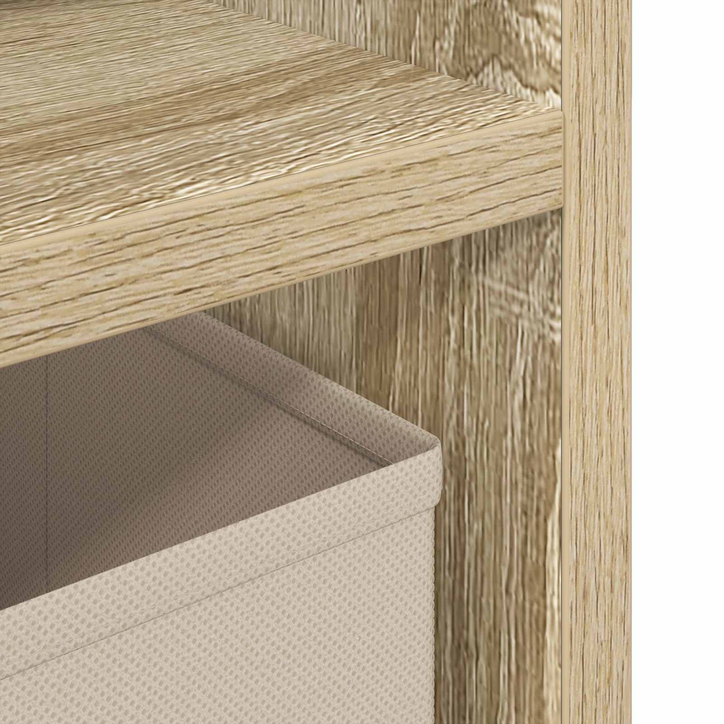 Laagkast met lade Sonoma Eiken 72 x 22,5 x 38 cm is nu te koop bij PeponiXL, paradijselijk wonen!