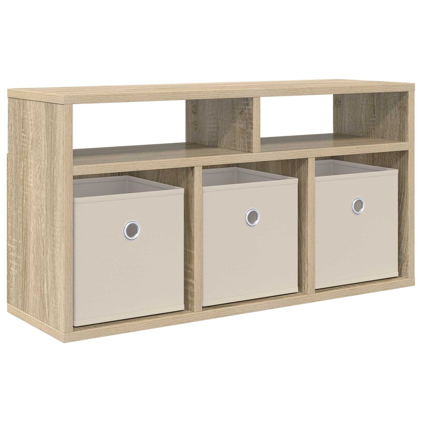 Laagkast met lade Sonoma Eiken 72 x 22,5 x 38 cm is nu te koop bij PeponiXL, paradijselijk wonen!