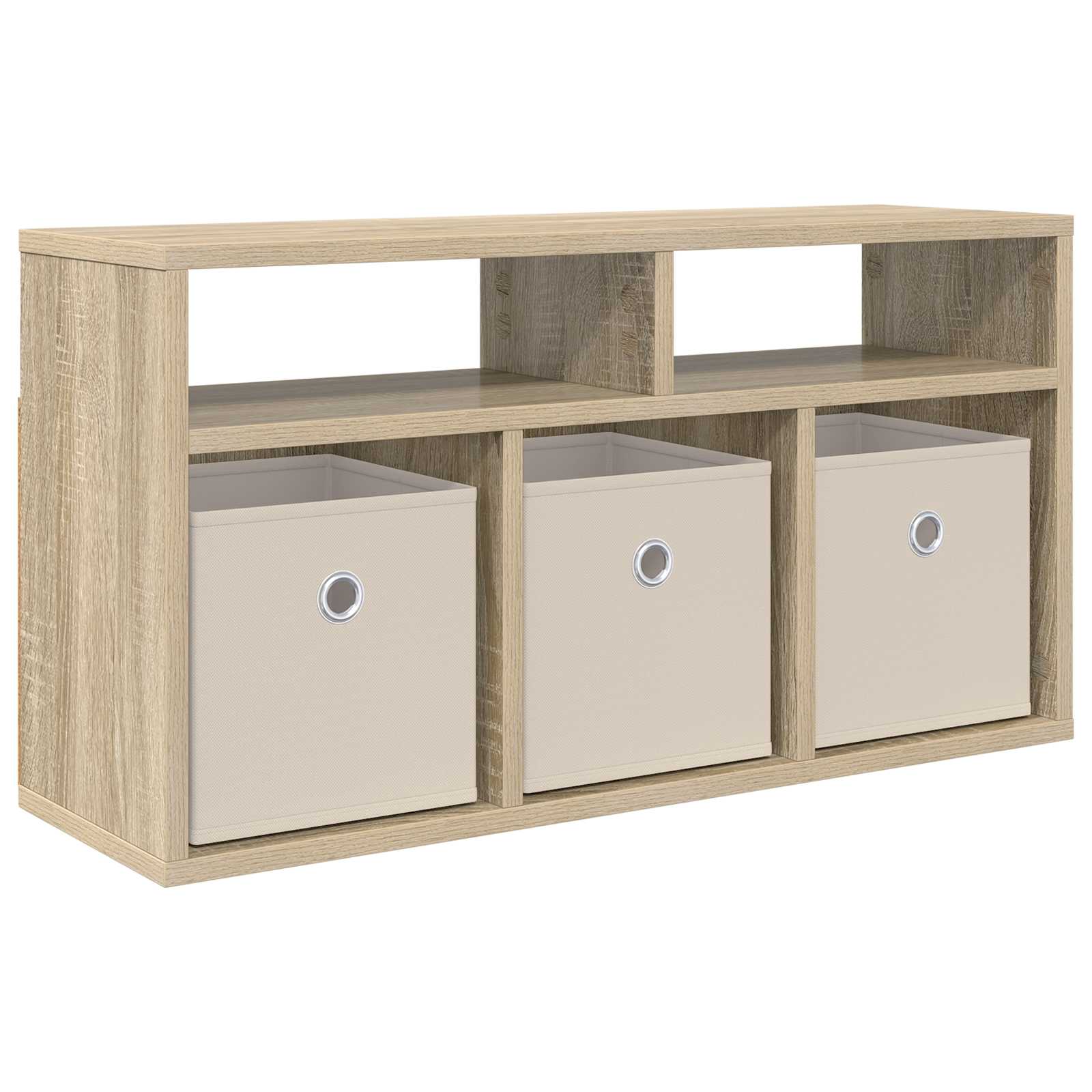 Laagkast met lade Sonoma Eiken 72 x 22,5 x 38 cm is nu te koop bij PeponiXL, paradijselijk wonen!