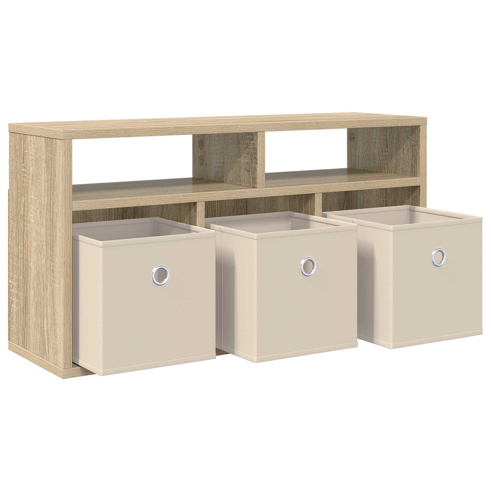Laagkast met lade Sonoma Eiken 72 x 22,5 x 38 cm is nu te koop bij PeponiXL, paradijselijk wonen!