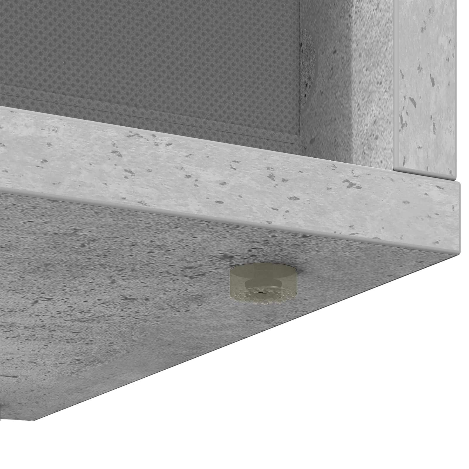 Laagkast met lade Beton Grijs 72 x 22,5 x 38 cm is nu te koop bij PeponiXL, paradijselijk wonen!
