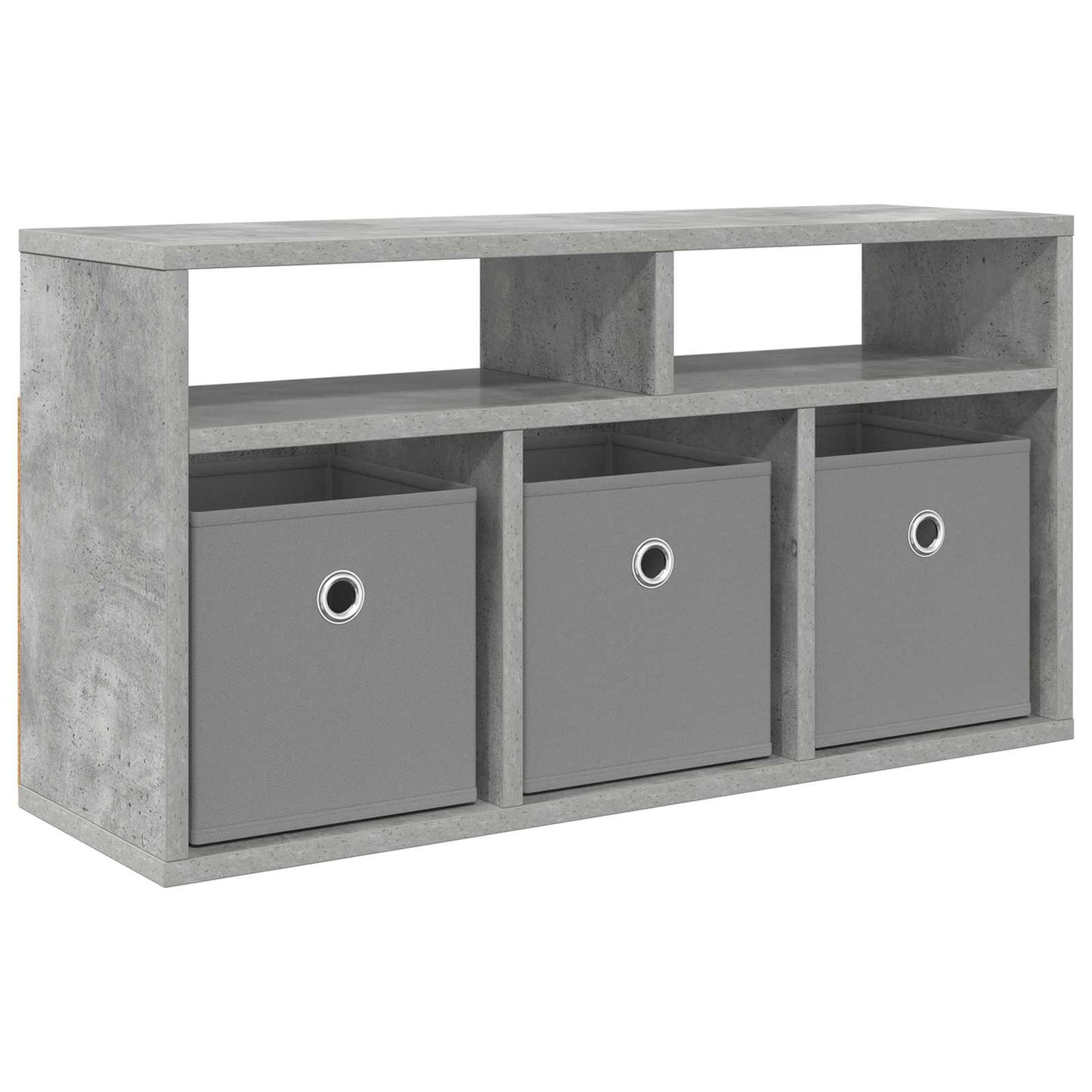 Laagkast met lade Beton Grijs 72 x 22,5 x 38 cm is nu te koop bij PeponiXL, paradijselijk wonen!