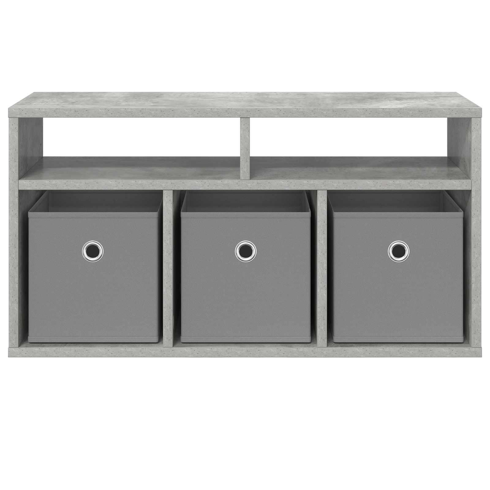 Laagkast met lade Beton Grijs 72 x 22,5 x 38 cm is nu te koop bij PeponiXL, paradijselijk wonen!