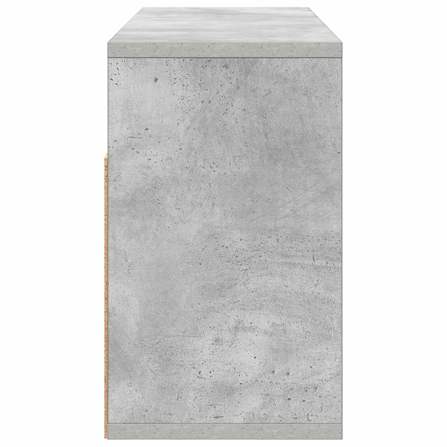 Laagkast met lade Beton Grijs 72 x 22,5 x 38 cm is nu te koop bij PeponiXL, paradijselijk wonen!