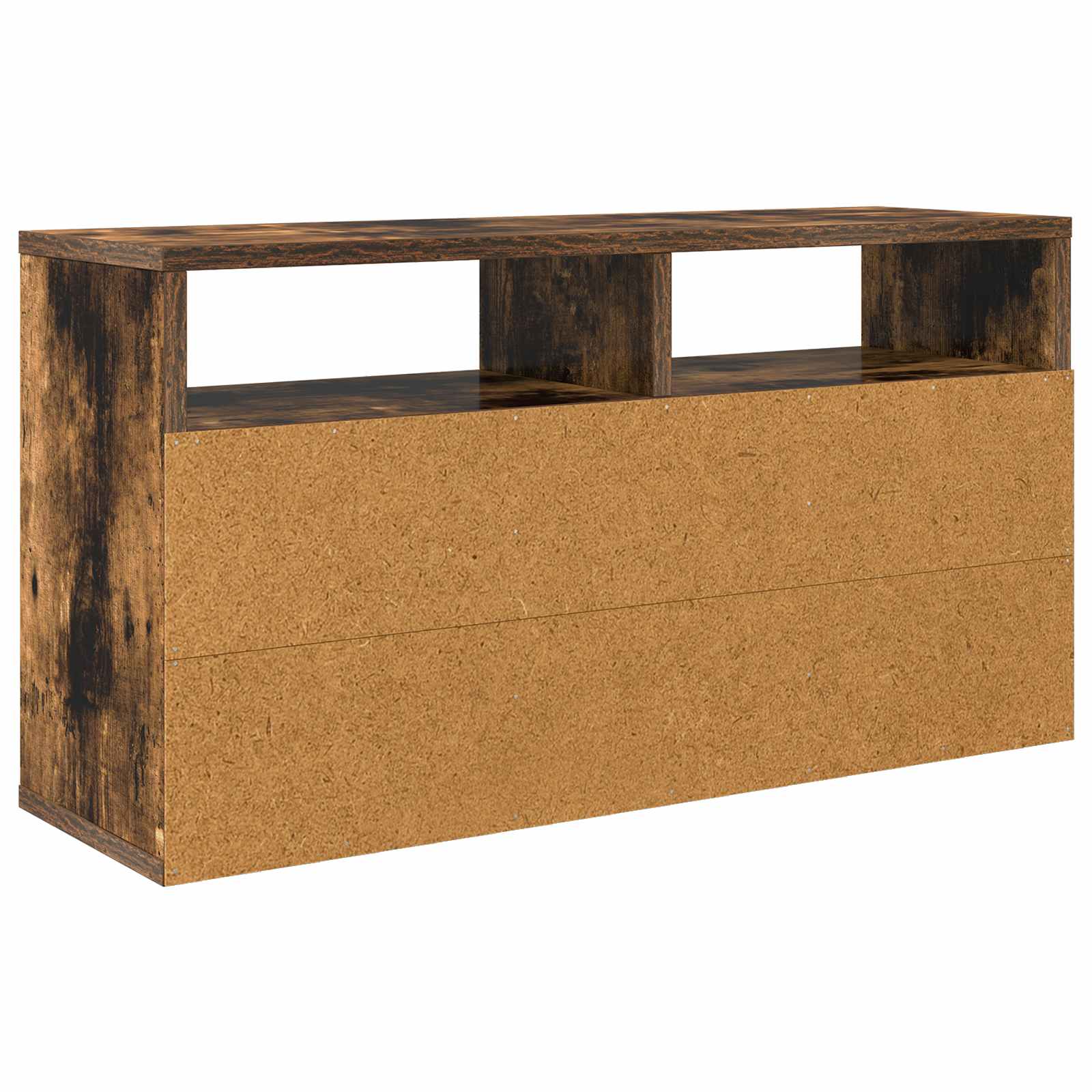 Laagkast met lade Gerookt eiken 72 x 22,5 x 38 cm is nu te koop bij PeponiXL, paradijselijk wonen!