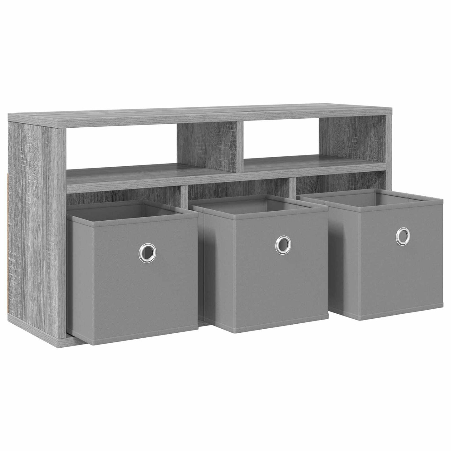 Laagkast met lade Grijs Sonoma 72 x 22,5 x 38 cm is nu te koop bij PeponiXL, paradijselijk wonen!