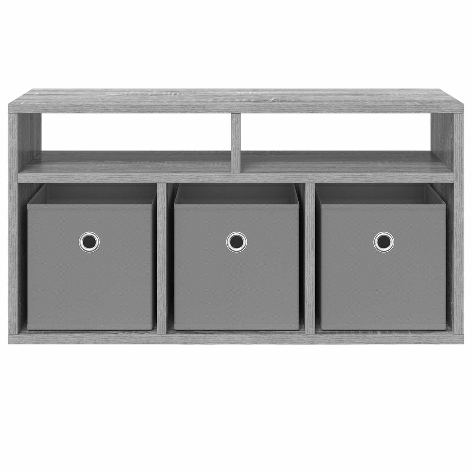 Laagkast met lade Grijs Sonoma 72 x 22,5 x 38 cm is nu te koop bij PeponiXL, paradijselijk wonen!