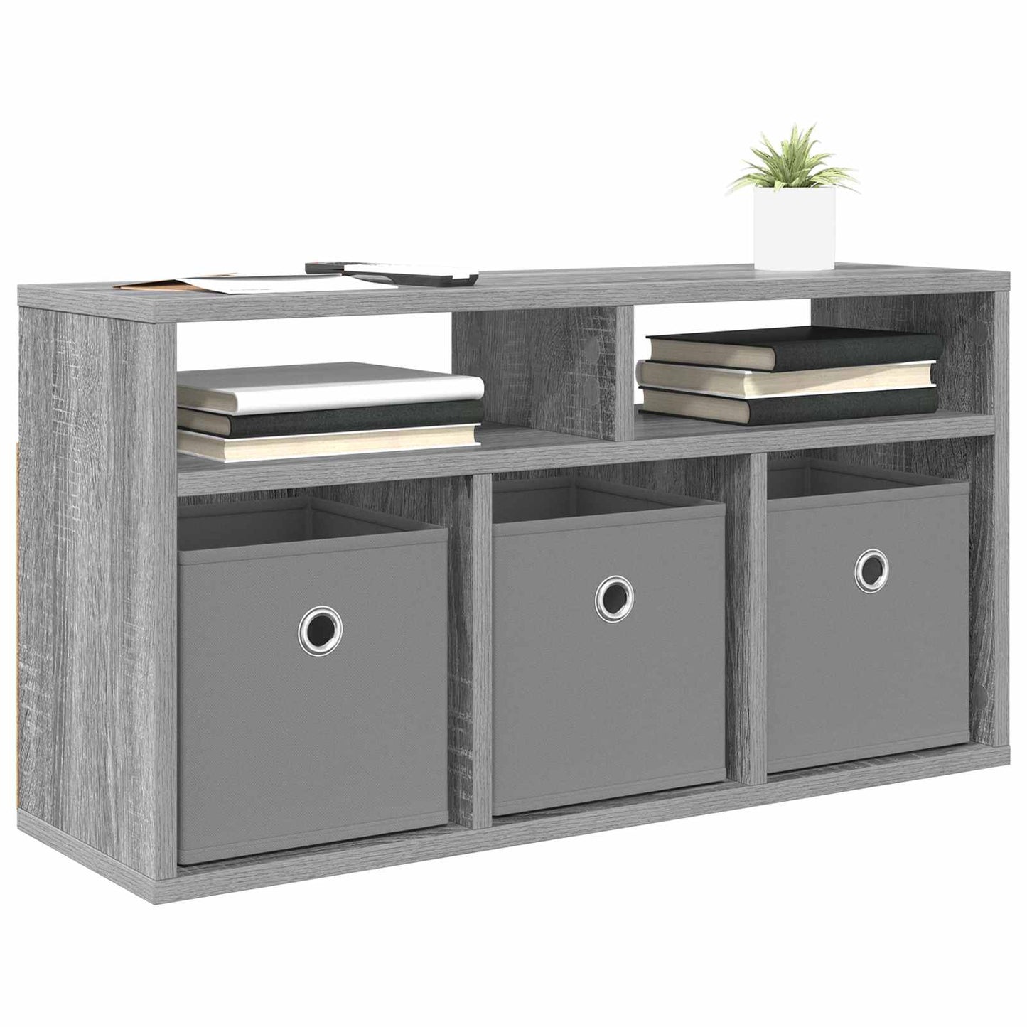 Laagkast met lade Grijs Sonoma 72 x 22,5 x 38 cm is nu te koop bij PeponiXL, paradijselijk wonen!