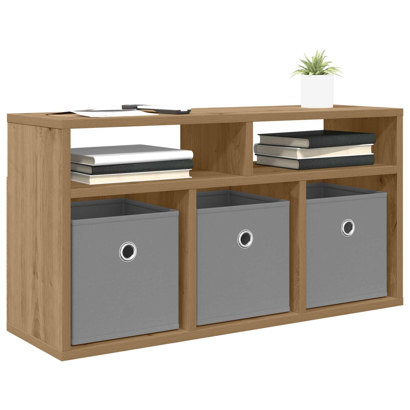 Laagkast met lade Artisan Eiken 72 x 22,5 x 38 cm is nu te koop bij PeponiXL, paradijselijk wonen!