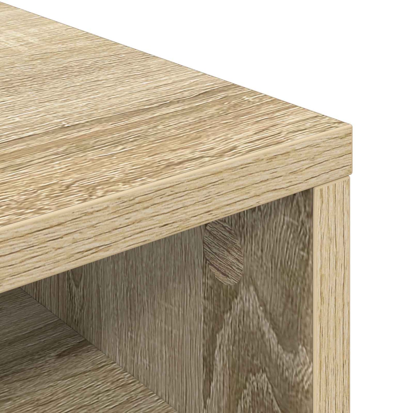 Laagkast met lade Sonoma Eiken 87 x 27,5 x 43 cm is nu te koop bij PeponiXL, paradijselijk wonen!