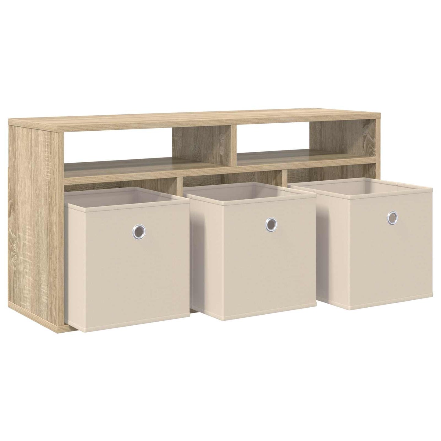 Laagkast met lade Sonoma Eiken 87 x 27,5 x 43 cm is nu te koop bij PeponiXL, paradijselijk wonen!