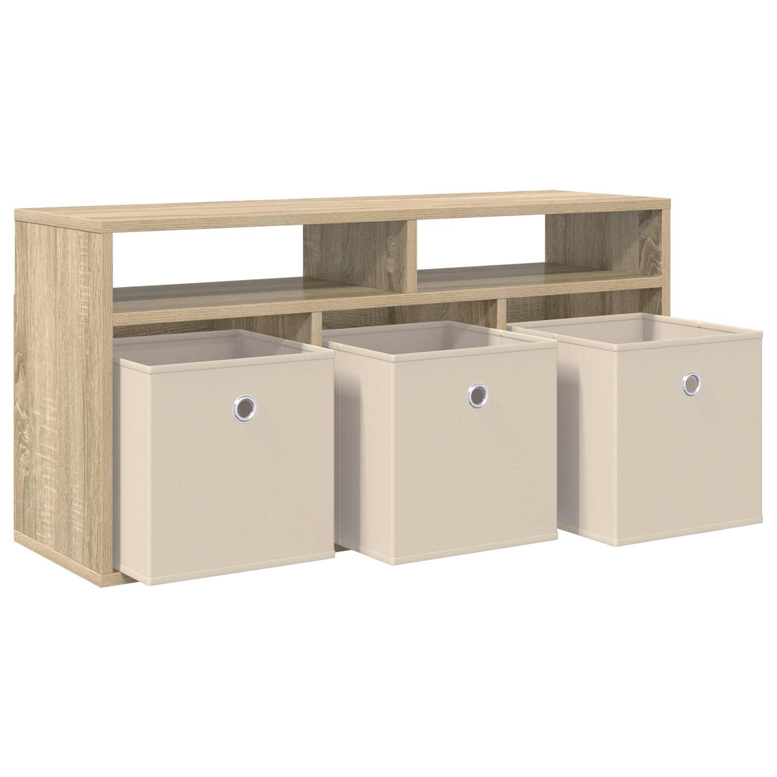 Laagkast met lade Sonoma Eiken 87 x 27,5 x 43 cm is nu te koop bij PeponiXL, paradijselijk wonen!