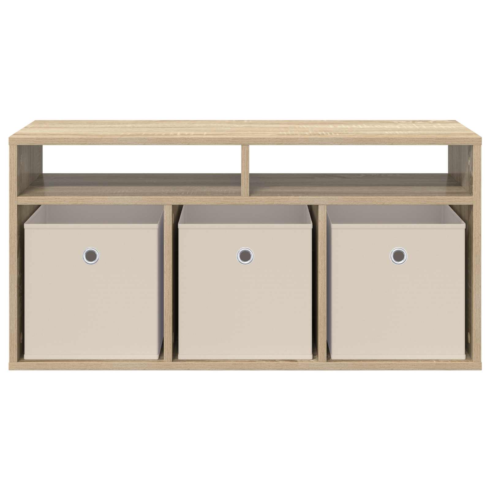 Laagkast met lade Sonoma Eiken 87 x 27,5 x 43 cm is nu te koop bij PeponiXL, paradijselijk wonen!