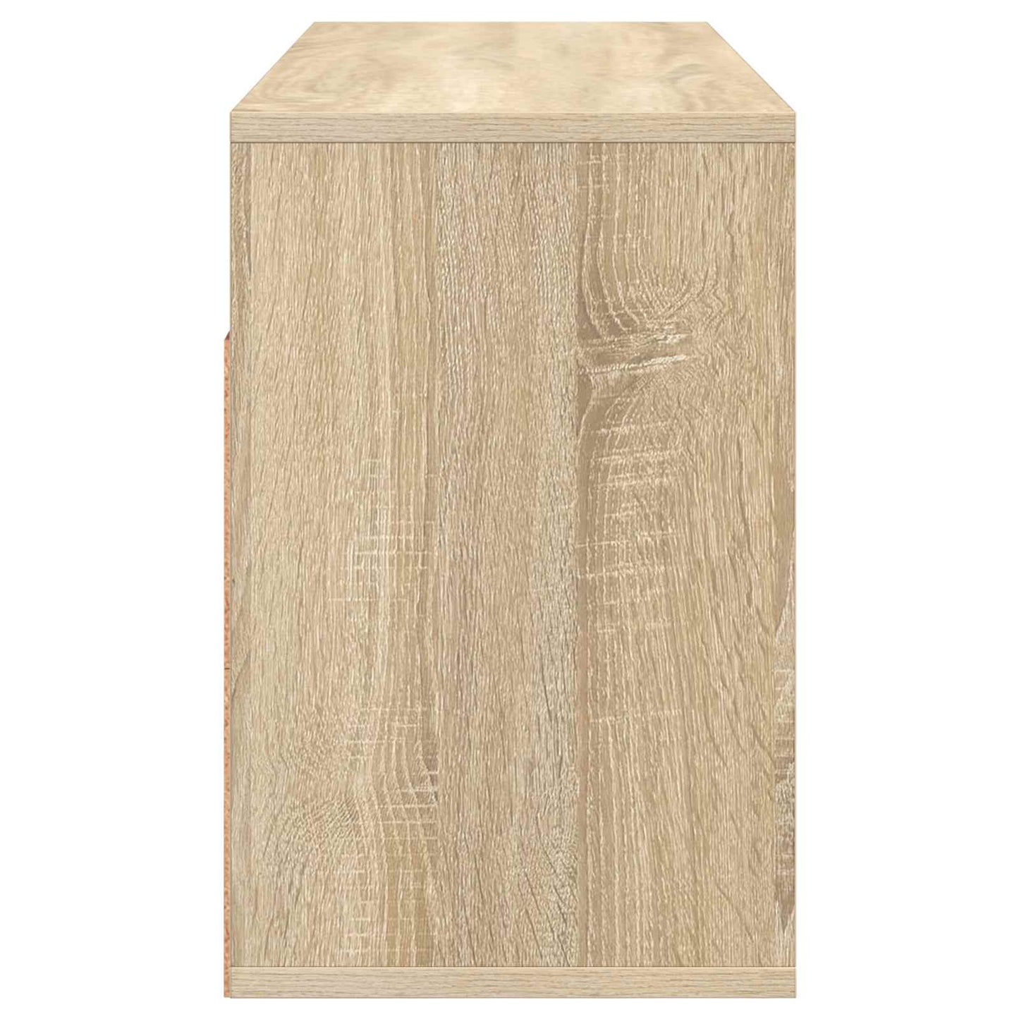 Laagkast met lade Sonoma Eiken 87 x 27,5 x 43 cm is nu te koop bij PeponiXL, paradijselijk wonen!